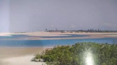 Bela foz do rio em Águas Belas
