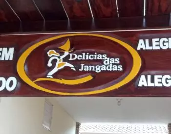 Placa Delícias das Jangadas